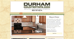 Desktop Screenshot of durhamcountertops.com